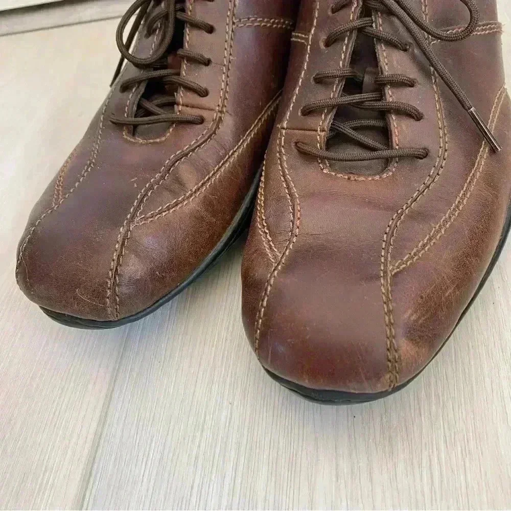 Timberland Paladian Brown Leather Sneakers 8